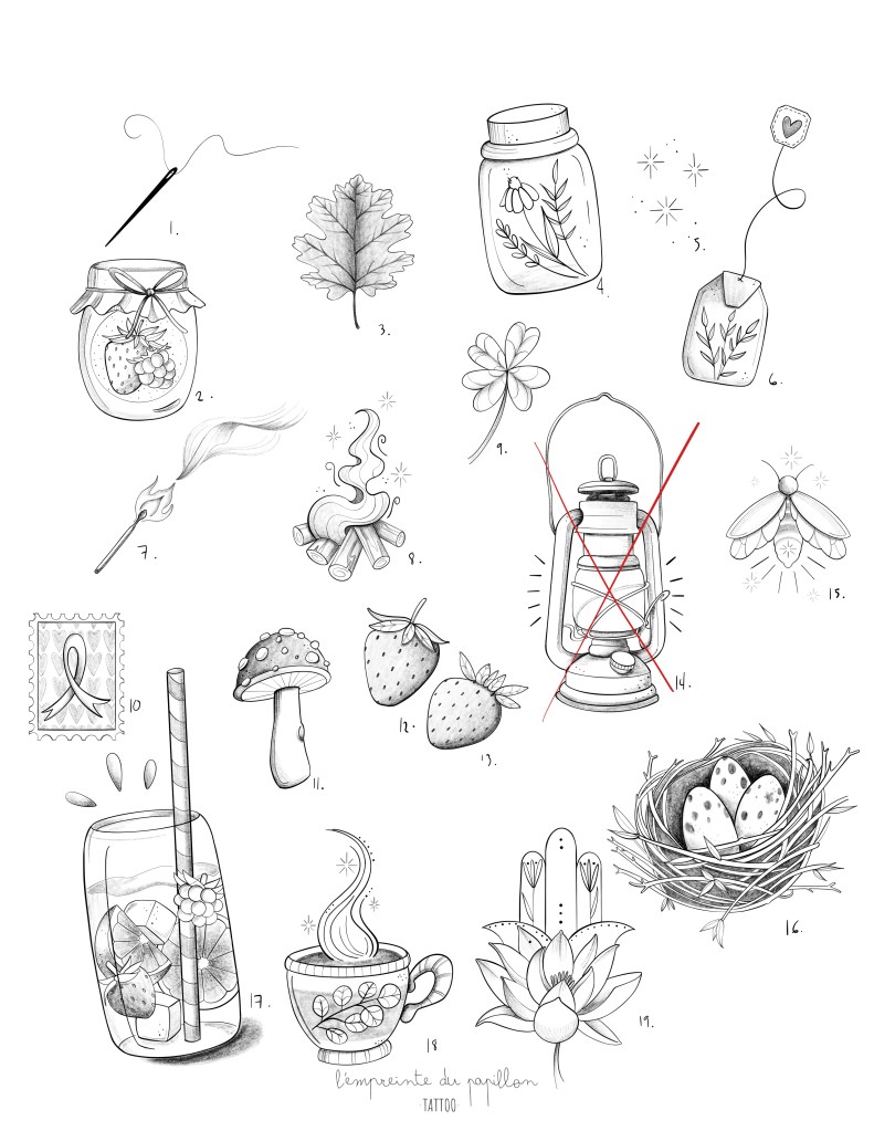 L’Empreinte du papillon tattoo_La nature_flash